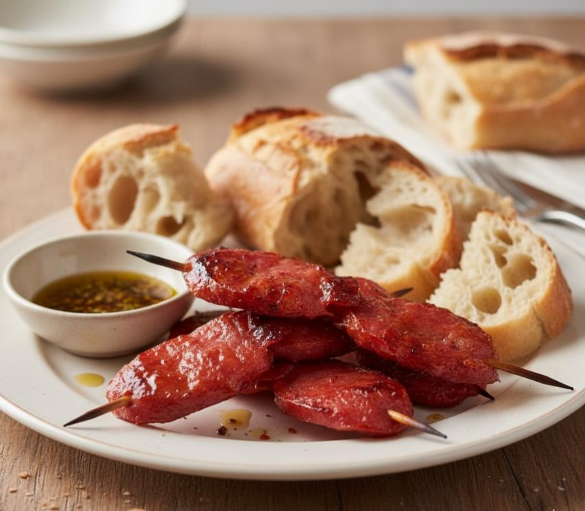 Boracay Chorizo On Sticks with sauce (10 sticks)