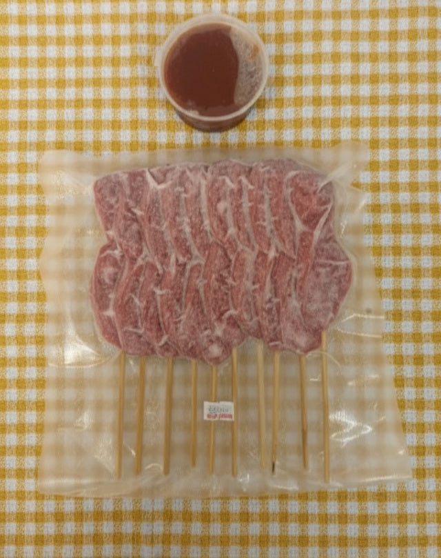 Boracay Chorizo On Sticks with sauce (10 sticks)