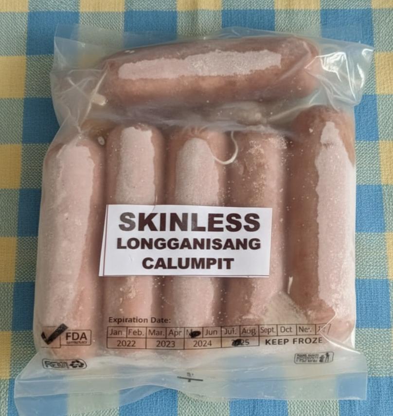 Bulacan Skinless Hamondao Lonnganisa (250g x2 Packs)